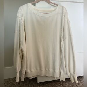 American Eagle Waffle Sweater